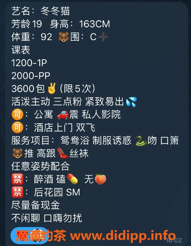 杭州上门服务-杭州上门冬冬猫，超值1200p服务！