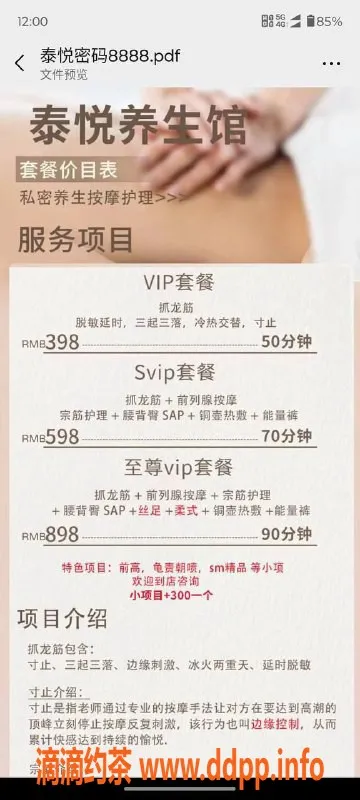 成都抓龙筋-成都高新全身SPA，95后技师专业服务