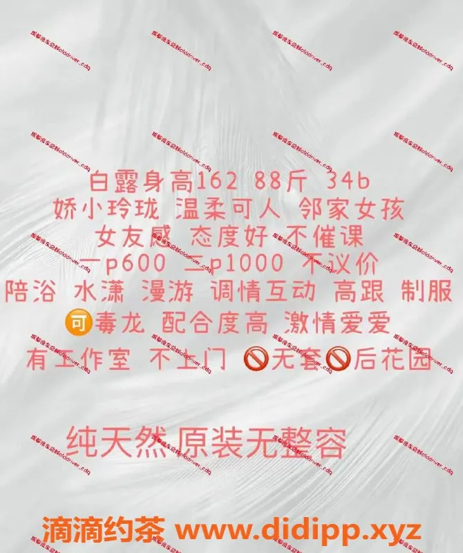 成都楼凤-武侯区白露，162cm44kg，服务多样仅600p