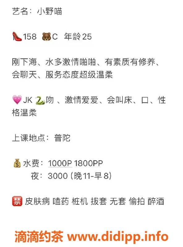 上海楼凤-普陀小野猫 10张内只需10p