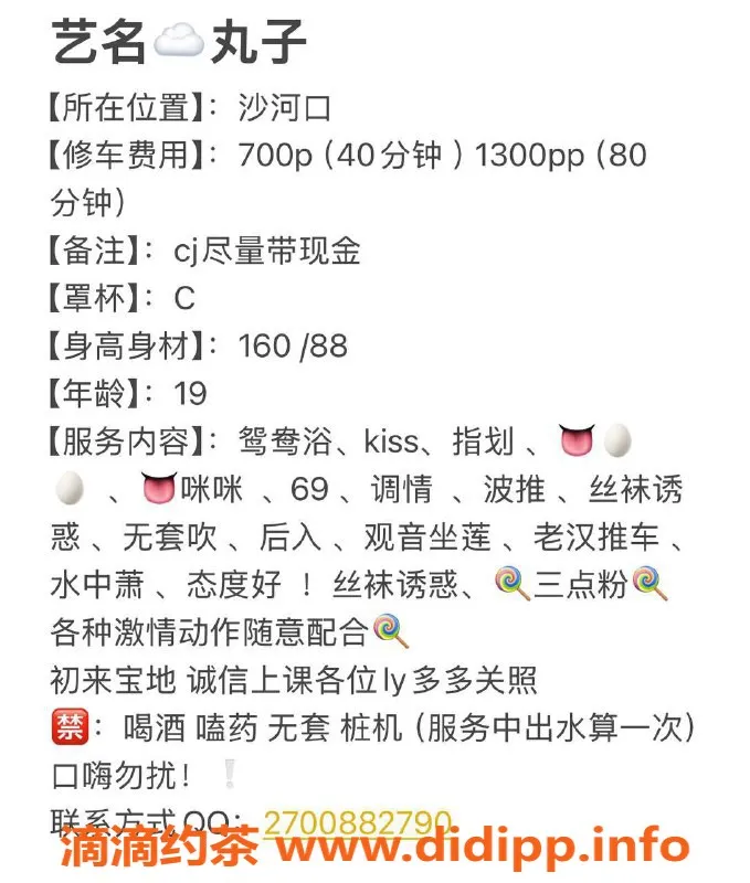 沈阳楼凤-丸子 颜值高 服务好 仅需700元