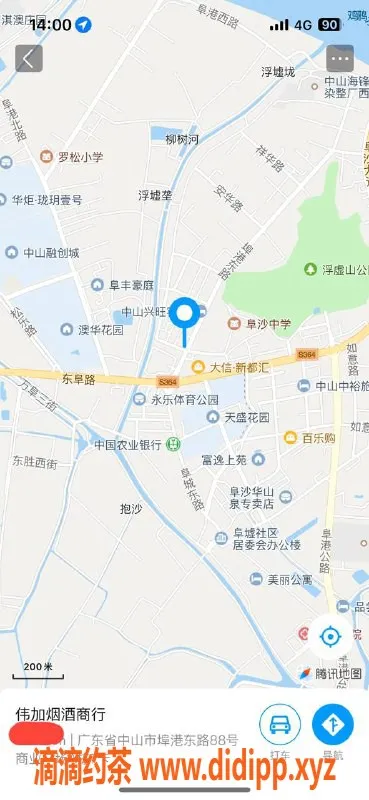 中山楼凤-埠沙地区可人服务，快餐300元起