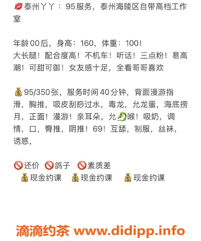 扬州楼凤-泰州海陵微胖小姐姐丫丫，95后优质服务