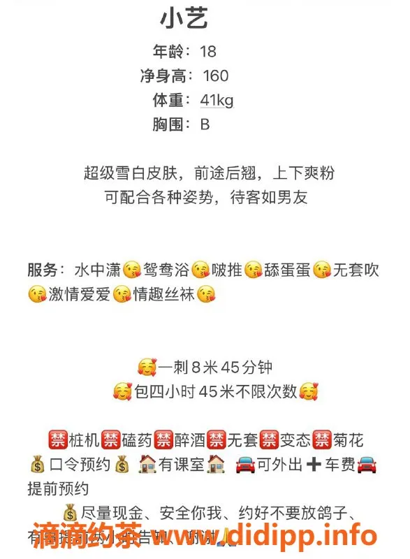 中山楼凤-石岐小艺 18岁 B罩杯 800元服务体验