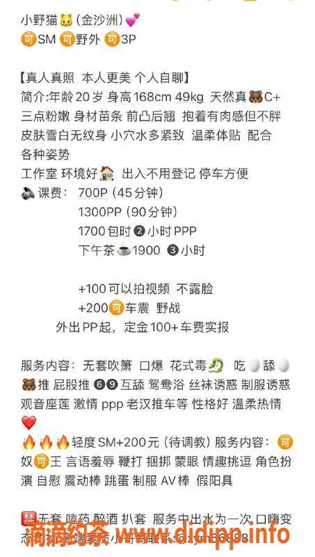 广州楼凤-佛山小野猫，御姐SM鸳鸯浴体验分享