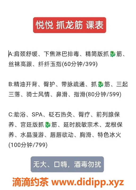 北京抓龙筋-昌平悦悦专业中小项服务，399元起